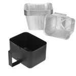 Grill Grease Cup Catcher With 10-PACK Aluminum Drip Pans Liners For Pit Boss. Fixed Price $42.00.