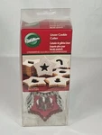 New Wilton Linzer Cookie Cutter Set STARS-6 Shapes Holiday Baking. Fixed Price $8.49.