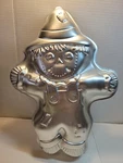 Vtg 1989 Wilton Scarecrow Cake Pan 2105-801 Fall Halloween BB73. Fixed Price $11.99.