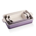 Sweejar Ceramic Bakeware Set, Rectangular Baking Dish, Lasagna Pans For Oven. Fixed Price $88.38.