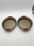 Rachael Ray Cucina Nonstick 9 Baking Cake Pans W/grips Set Of 2. Fixed Price $14.28.