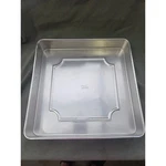 Wilton 1971 Vintage Square Aluminum Cake Pan 507-2210 Silver 12X12 Korea. Fixed Price $13.00.