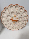 Temptations By Tara Easter Egg Deviled Tray With Handle 14" Painted. Fixed Price $80.96.
