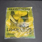 Lemon Wraps 12 With Green Ribbons Regency Inc Nos. Fixed Price $10.55.