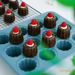 Chefmade Canele Mold Pan,non-stick Cupcake Baking Muffin Tins Green. Fixed Price $23.99.