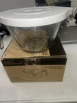 Pampered Chef Small Batter Bowl 1 Quart (4 Cups) #2432 Nib With Lid. Fixed Price $24.99.