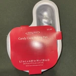 Christmas Candy Cane Baking Pan 2 Pack Holiday Home 5.7"LX 6.89"WX 1.18"D Nwt. Fixed Price $9.00.