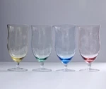 Set Of 4 Lenox Butterfly Meadow 18 Oz Iced Tea Glasses Colored Excellent!. Fixed Price $64.00.