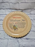 Vintage Betty Crocker Blueberry Pie Recipe Ceramic Dish 11" Pre-owned. Fixed Price $38.64.