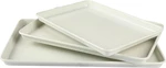 Martha Stewart Gallen 3-PIECE Cookie Sheet Set 13", 15", 17" Baking Pans, Cera. Fixed Price $39.78.