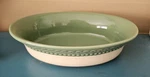 Paula Deen Southern Gathering Braid Green Oval Quart Open Casserole Dish #CO23. Fixed Price $26.33.