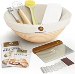 Banneton Bread Proofing Basket, Sourdough Baking Supplies, Round 9 Inch. Fixed Price $49.08.