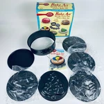 Betty Crocker Bake Art Spring Form Pan Set Christmas Valentine Easter B-day. Fixed Price $19.95.