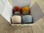 Creuset Elements Collection Of 4 Mini Ramekins, Nib, 100 Ml, 3" Round. Fixed Price $59.99.