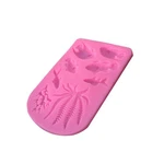 Diy Fish Coral Silicone Fondant Mold Beach Sea Cake Chocolate Icing Mould Decor. Fixed Price $7.19.