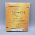 Foilman Candy Chocolate Bar Wrappers Gold Sheets 6 X 7.5" In.. Fixed Price $18.00.