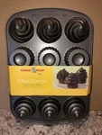 Nordic Ware Creme Filled Cupcake Baking Pan 3 Cast Aluminum Made Usa. Fixed Price $17.50.