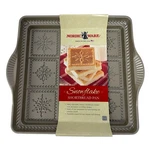 Nordic Ware Snowflake Shortbread Pan Cast Aluminum New Nonstick 9X9. Fixed Price $39.99.