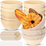 Irenare 10 Pcs Bread Banneton Proofing Basket Round Sourdough 7 Inch. Fixed Price $102.57.
