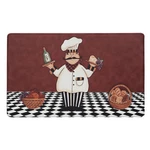Gourmet Pastry Chef Memory Foam Anti-fatigue Kitchen Floor Mat 18" X 30". Fixed Price $24.99.