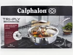 Calphalon Tri-ply Stainless Steel 3-QUART Saute Pan With Cover Nib, Ships Free. Fixed Price $66.99.