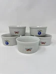 Vintage Lot Of 6 Andrea By Sadek Fruit Oven Table Cookware 7334 Ramekins. Fixed Price $22.00.