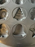 Wilton Cookie Cake Pan Holiday Shapes 11 1/2 X 15 12 Nonstick, As Is. Fixed Price $14.99.