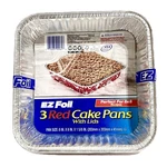 Ez Foil Reynolds 3 Pk Red Star Cake Pan 8X8X2 Holiday Limited Edition New. Fixed Price $10.97.