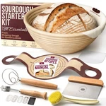 Superbaking Sourdough Starter Kit, Round 9", Premium 9PC. Fixed Price $54.53.