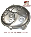 Vintage 2005 Wilton Lady Bug Character Cake Pan Mold #2105-3316 Vgc. Fixed Price $9.95.