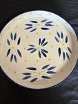 Temptations Temp-tations Old World 14 Deep Dish Stoneware Serving Tray. Fixed Price $35.00.