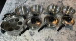 Chef Ware By Townecraft Pans T304 Lot Of 13 Pieces In Euc. Fixed Price $399.88.