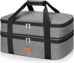 Insulated Casserole Carrier - Expandable Holder Tote For Hot Cold Food, Fi.... Fixed Price $48.29.