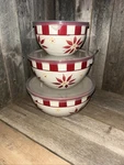 Temptations Presentable Ovenware Bowl Set Of 3. Fixed Price $69.98.