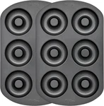Gold Premium Non-stick Warp-resistant Bakeware, Made Without Pfas, Donut Pan Set. Fixed Price $19.24.