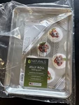 Nordic Ware Natural Aluminum Commercial Baker's Jelly Roll Baking Sheet Metal. Fixed Price $32.00.