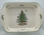 Spode "christmas Tree" Largest Baking Dish 15 5/8" X 11 1/4" New. Fixed Price $75.00.