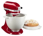 New Kitchenaid KSM2CB5BGS Bread Mixing Bowl With Baking Lid Grey Speckle Nib. Fixed Price $92.00.