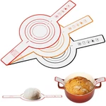 Tecfino 3 Pcs Silicone Bread Slings For Dutc Non-stick & Eas. Fixed Price $11.03.