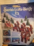 Vintage Wilton Santa Cookie Sleigh Kit 1983 Factory Sealed Nos. Fixed Price $14.99.