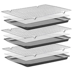 Bewos Baking Sheet Pans With Racks Set - Including 17.6 12 1.26. Fixed Price $40.17.