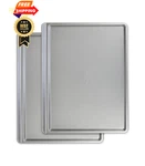 Usa Pan Bakeware Cookie Sheet, Warp Large - Set Of 2, Aluminized Steel. Fixed Price $78.99.
