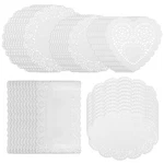 170 Pcs Paper Doilies Lace, Grease Proof Decorative Placemats, Assorted Sizes. Fixed Price $17.80.