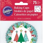 75 Wilton Christmas Cupcake Design Trees And Snowmen Muffin Rolls. Fixed Price $9.40.