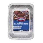 Kingsford Heavy Duty Large Aluminum Pans With Deep Sides, Disposable Foil. Fixed Price $17.73.