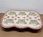 Temptations By Tara Old World 6 Star Muffin Pan 12" 8.5". Fixed Price $16.50.