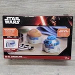 Disney Star Wars Bake And Serve Pan R2 D2 Silicone Cupcake Liners Set Of 4. Fixed Price $5.99.