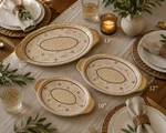 Temptations By Tara "old World Brown" (13.5", 12", 10") Set Of PPP-SQ-768087. Fixed Price $27.00.