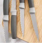Berghoff Leo Non-stick Steak Knives 4.5", Stainless Steel Sharp Serrated. Fixed Price $79.99.