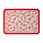 Pioneer Woman Nonstick Silicone Baking Mat Floral Ditsy Red 16.5"X11.62" New. Fixed Price $20.00.